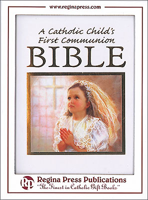 Catholic Child's Communion Bible/Girl   (C4191)
