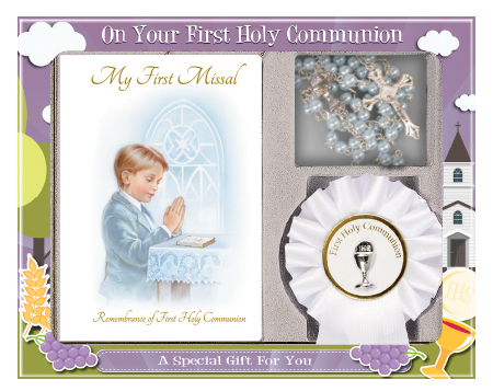 Communion Gift Set/Boy   (C5202)