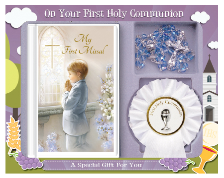 Communion Gift Set/Boy   (C5209)