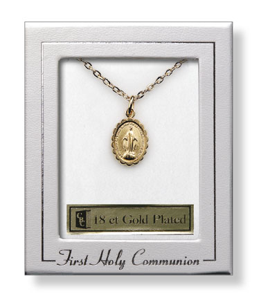 Comm.Necklet/18 ct gold Plated/Miraculous   (C6865)