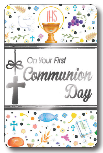 Prayer Card/Communion/Symbolic   (C71730)