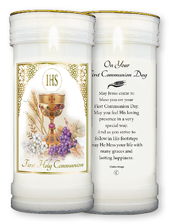 Pillar Candle - First Holy Communion   (C86690)