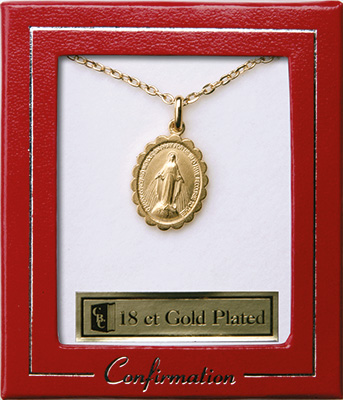 Conf.Necklet/18 ct.Gold Plated/Miraculous   (F6867)