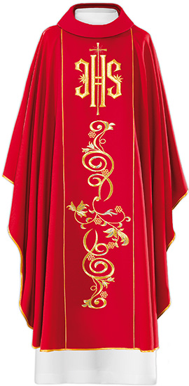Chasuble - Red   (KOR/031/02 RED)