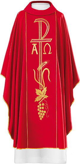 Chasuble - Red   (KOR/075/02 RED)