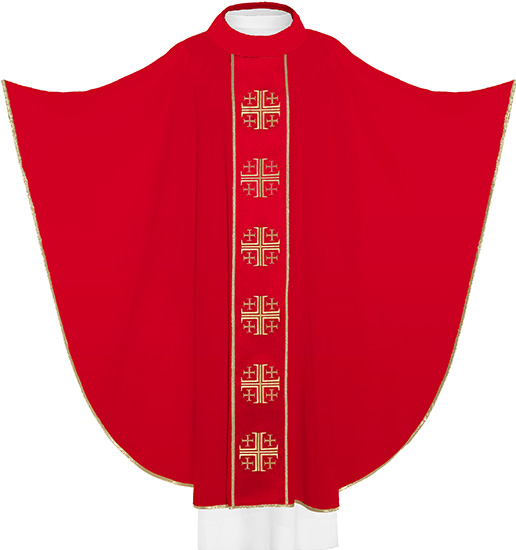 Chasuble - Red   (KOR/154/02 RED)
