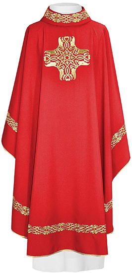 Chasuble - Red   (KOR/165/02 RED)