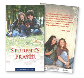 Leaflet/Laminated - Student's Prayer   (P12794)