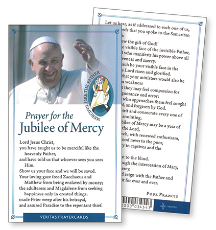 Leaflet/Laminated - Jubilee Of Mercy   (P34543)
