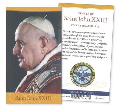 Saint John 23 rd-Prayer Leaflet/Laminated   (P92827)