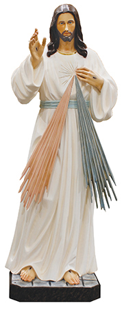 Fibreglass Statue/Divine Mercy 120 cms  (STATUE/211.120)